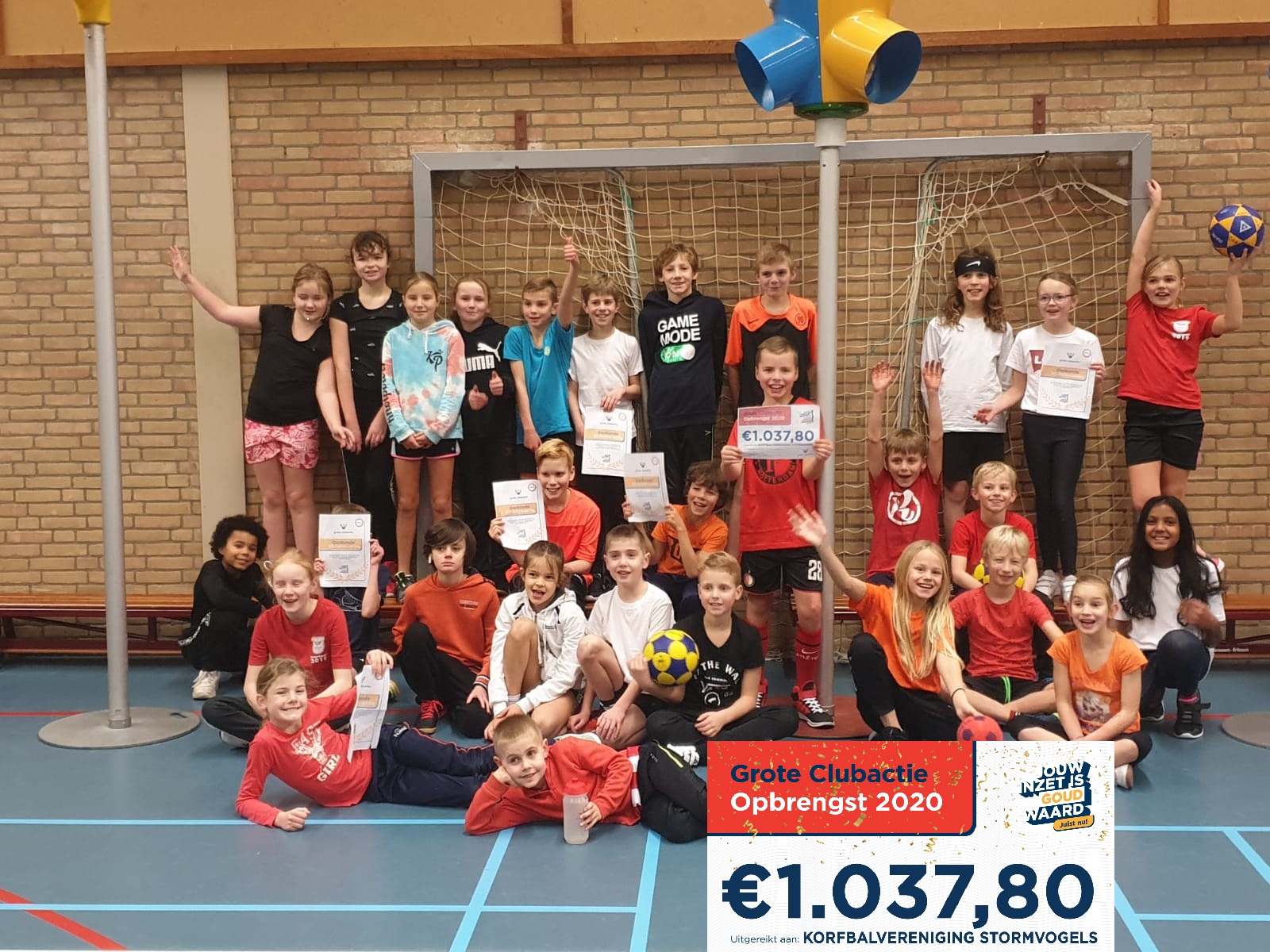 Opbrengst Grote Clubactie